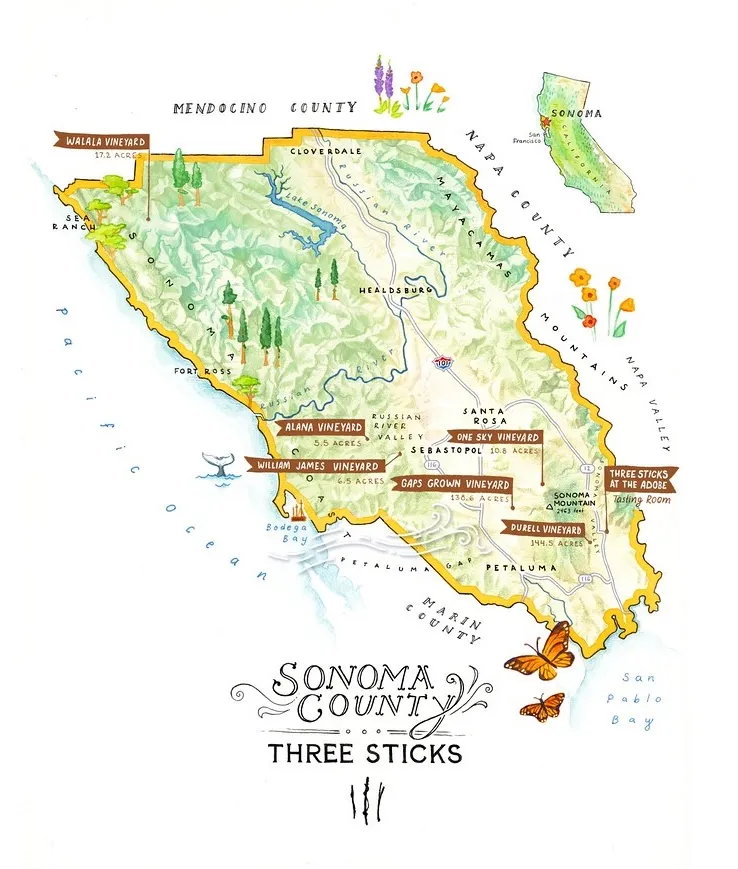 Custom map detail — NPS cartography by Maddy Grubb