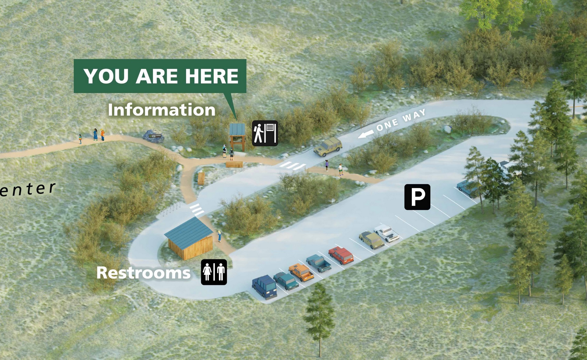 LSR Preserve trailhead map detail