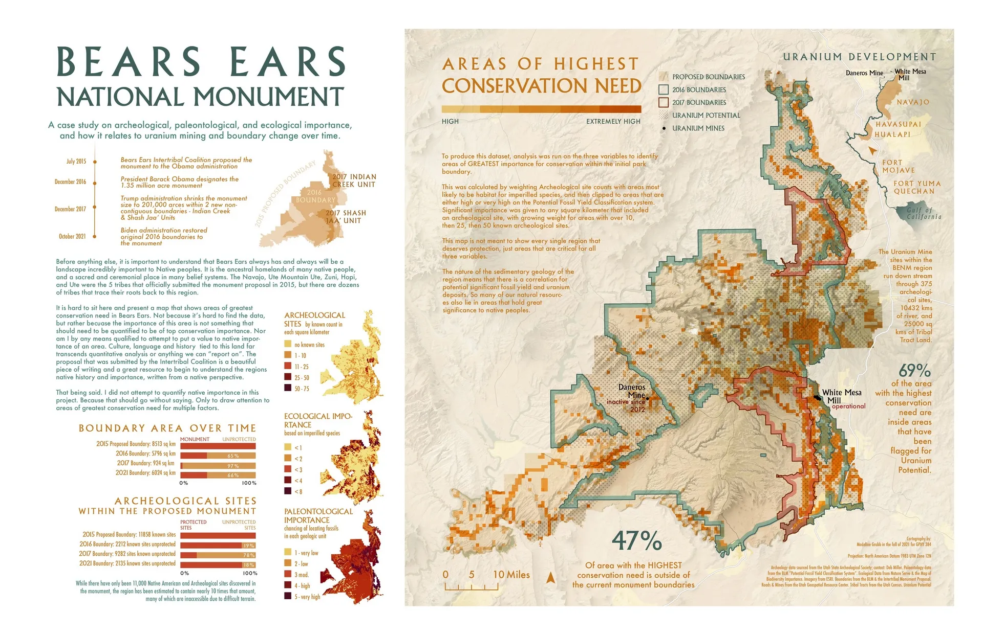 Bears Ears National Monument draft conservation map